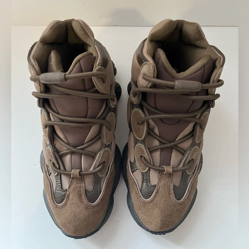 Yeezy 500 High Taupe Black Men's Size 7